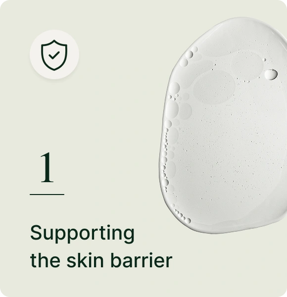 Supporting the skin barrier